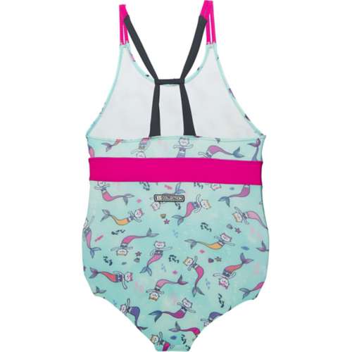 Toddler Girls' Nano Kitten Mermaid One Piece Swimsuit