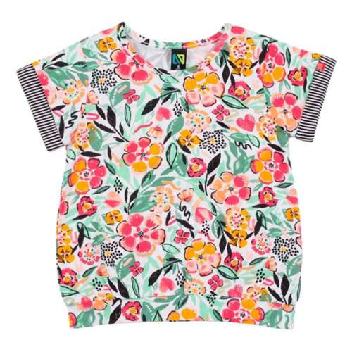 Girls' Nano All Over Print Floral T-Shirt