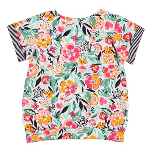 Toddler Girls' Nano All Over Print Floral T-Shirt