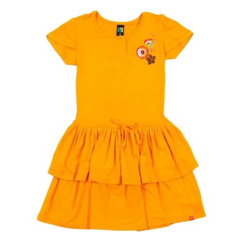 Toddler Girls' Nano Tie Waist Ruffle  Dress