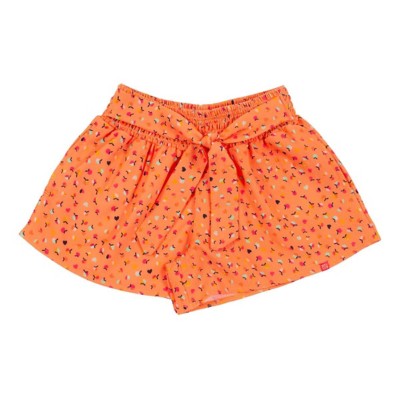 Toddler Girls' Nano Flared Tie Belt Shorts