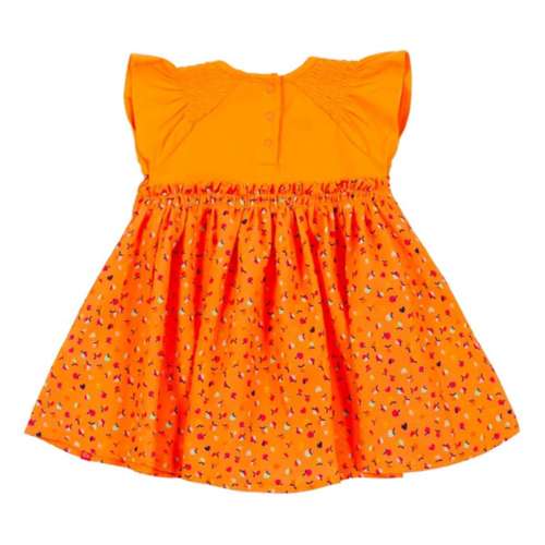 Baby Girls' Nano Pleated All Over Print  Dress