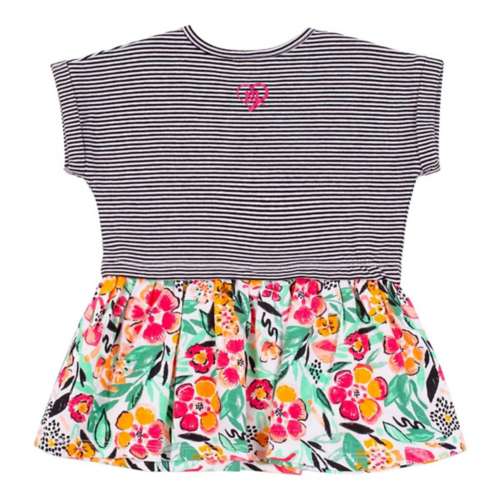 Baby Girls' Nano Stripe Floral T-Shirt
