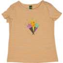Baby Girls' Nano Plus Size Ruched Icecream T-Shirt