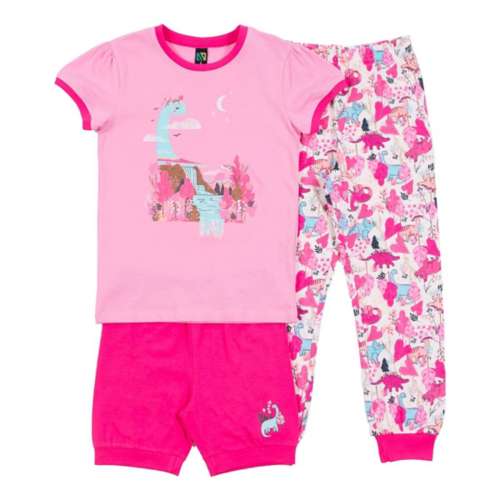 Toddler Girls' Nano Dinosaur Pajama Set