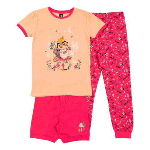 Toddler Girls' Nano Penguin Pajama Set