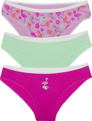 Toddler Girls' Nano Flamingo 3 Pack Bikini Underwear