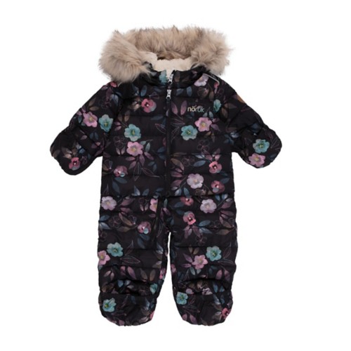 Gisele Baby Girl One-Piece Snowsuit Black Gisele Baby Girl One-Piece Snowsuit Black