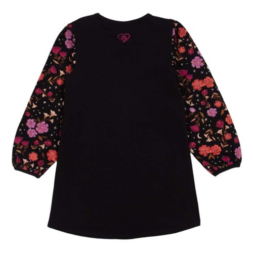 Girls' Nano Noruk Smocked Floral Long Sleeve Dress - Primary Image