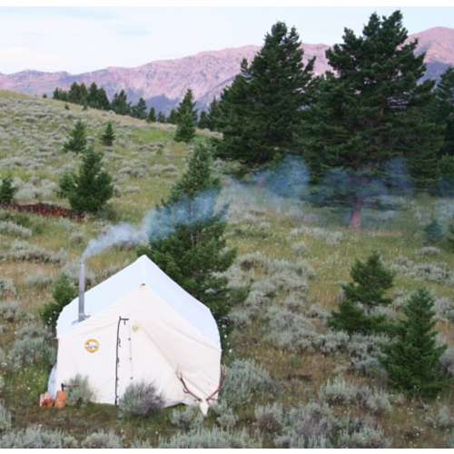 Montana Canvas Traditional 10 Canvas Wall Tent