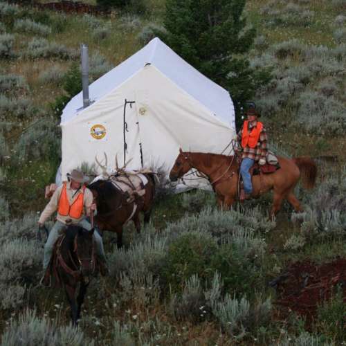 Montana Canvas Traditional 10 Canvas Wall Tent