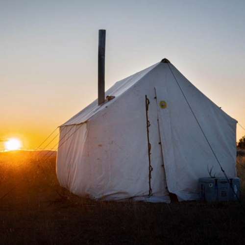 Montana Canvas Traditional 10 Canvas Wall Tent