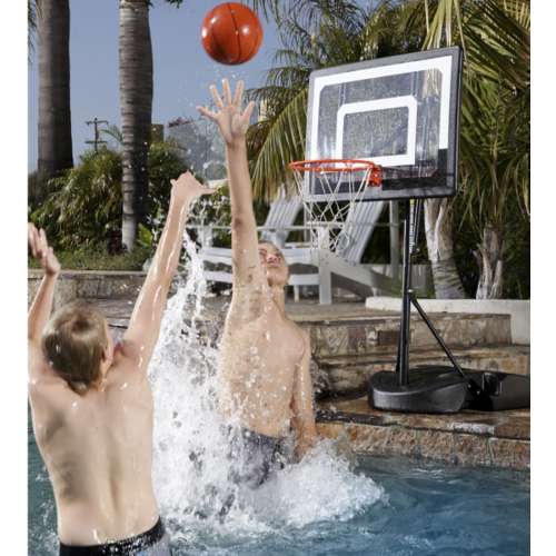 Mini Basketball Hoop with Ball and Breakaway Spring Rim for Over the Door  Play by Hey! Play! Red M350038 - Best Buy
