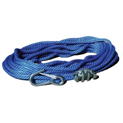 Panther Anchor Rope 50 Ft with Cleat and Hook