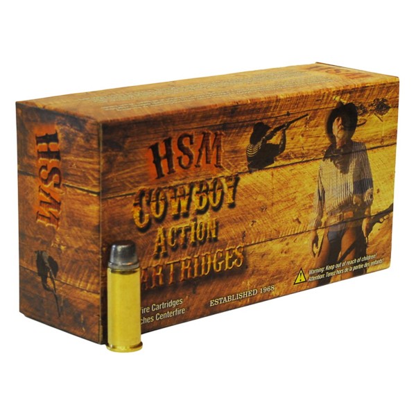 HSM AMMUNITION Cowboy Action Handgun Ammunition