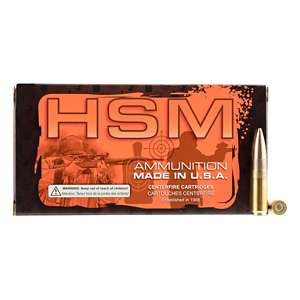 HSM Sierra Match King HPBT Rifle Ammunition 20 Round Box