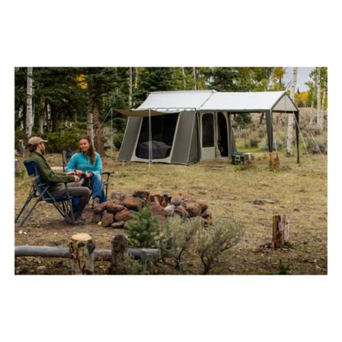 Kodiak Canvas 12x9 ft. Canvas Cabin Tent with Awning