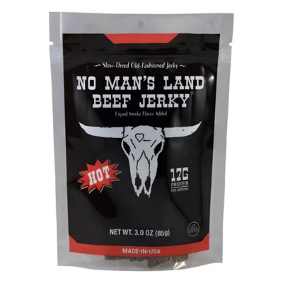 No Mans Land Hot Beef Jerky