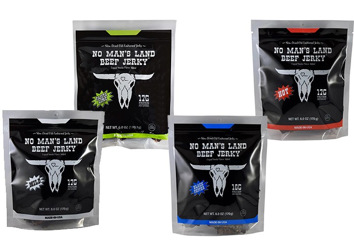 No Mans Land Mild Beef Jerky