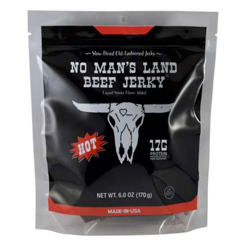 No Mans Land Hot Beef Jerky