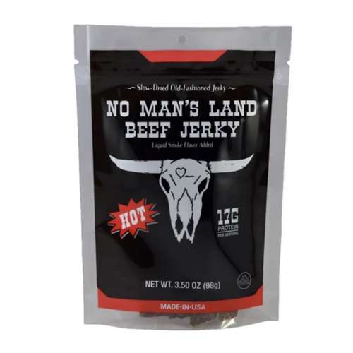 No Mans Land Hot Beef Jerky