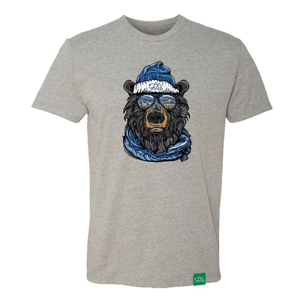 Men's Wild Tribute Miami Winter Bear T-Shirt product image