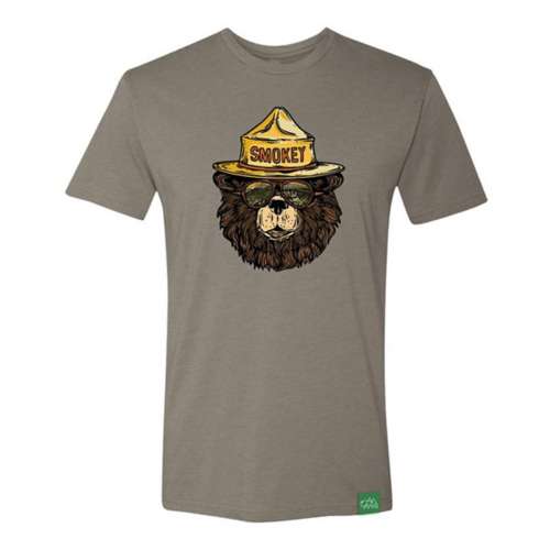 Men's Wild Tribute Smokey The Groovy Bear T-Shirt
