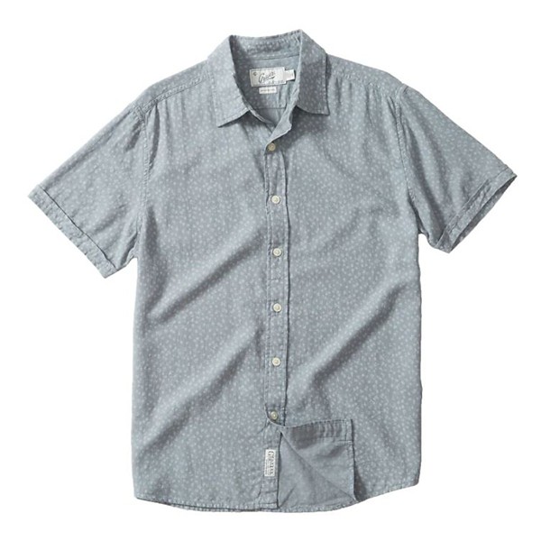 Men's Grayers Goulden Printed Slub Herringbone Shirt product image
