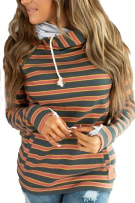 women's ampersand avenue doublehood sweatshirt