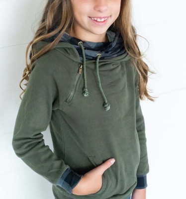& ave double hooded sweatshirt