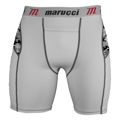 Boys' Marucci Padded Slider With Cup Compression Shorts