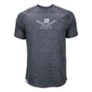 Men's Marucci Crossover Heathered Baseball T-Shirt