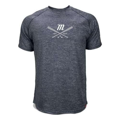 Men's Marucci Crossover Heathered Baseball T-Shirt