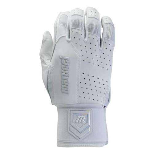 Marucci Adult Luxe Batting Gloves White / Large