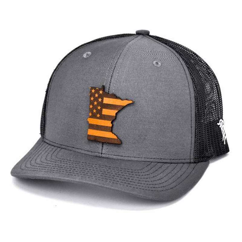 Men's Branded Bills Minnesota Patriot Curved Trucker Snapback Hat