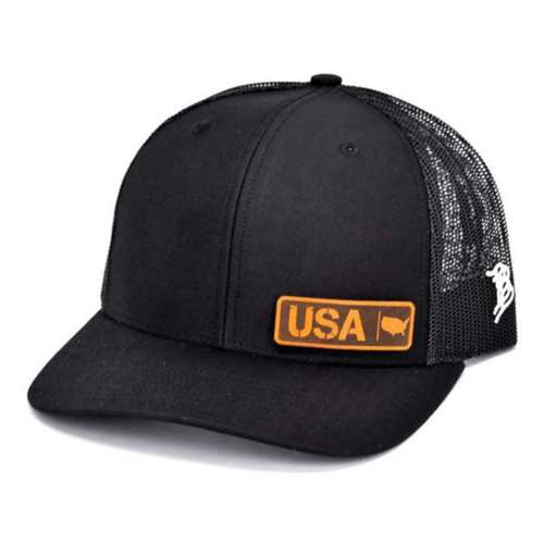 Men's Branded Bills USA Native Curved Trucker Snapback Hat