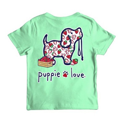 Girls' Puppie Love Strawberry Pup T-Shirt