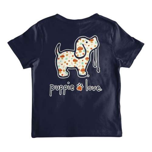 Kids' Puppie Love Fall Mushrooms T-Shirt