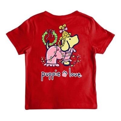 Kids' Puppie Love Christmas PJS Pup T-Shirt