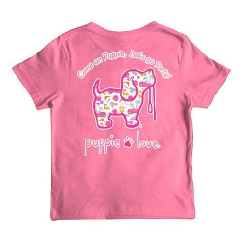 Kids' Puppie Love Plastic Pattern T-Shirt