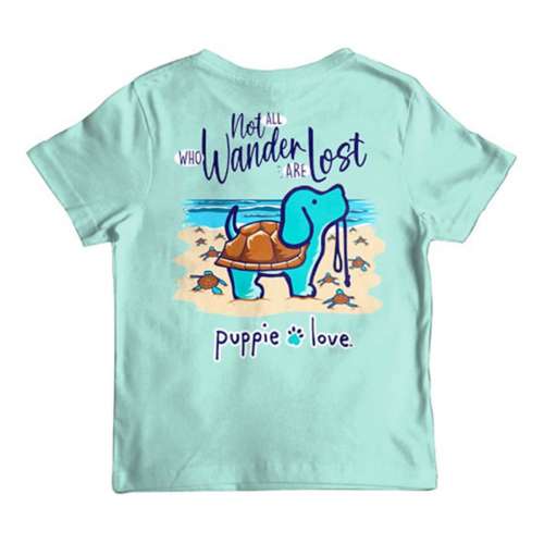 Kids' Puppie Love Wander Lost Turtle T-Shirt