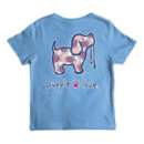 Kids' Puppie Love Coral Turtle Pattern T-Shirt