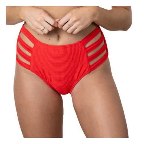Women's Heat Swimwear High Waist Cut Out Swim Bottoms - Primary Image