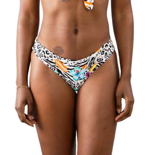 Women's Heat Swimwear Printed Classic Bikini Bottom Swimsuit