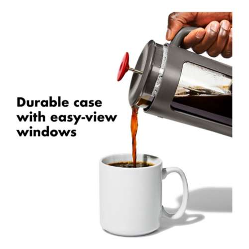 OXO Venture French Press, Durable, Great for traveling or Camping, 8 Cup  (32 oz.)