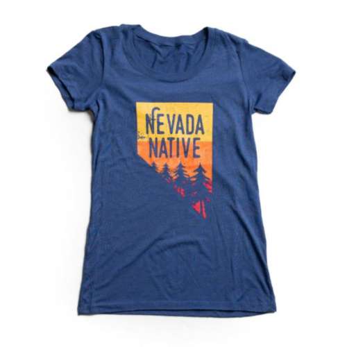 Women's Home Means Nevada Tree Line T-Shirt