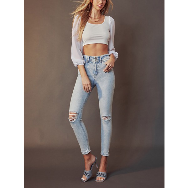 Women's Kancan Kendall High Rise Ankle Skinny Loose Fit Mom Jeans product image