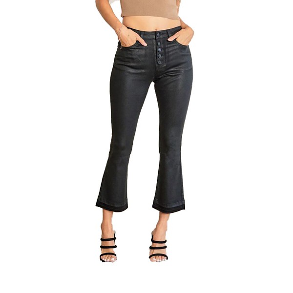 Women's Kancan Rose Relaxed Fit Flare Jeans product image