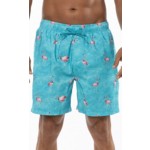 Men's U.S. Apparel Flamingo Swim Trunks - Thumbnail 1 of 6