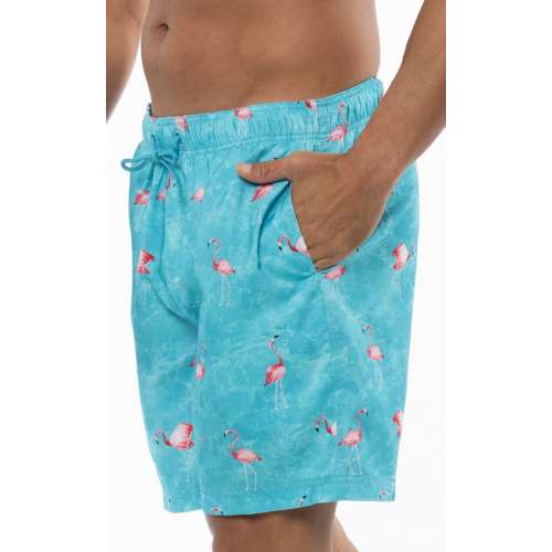 Men's U.S. Apparel Flamingo Swim Trunks